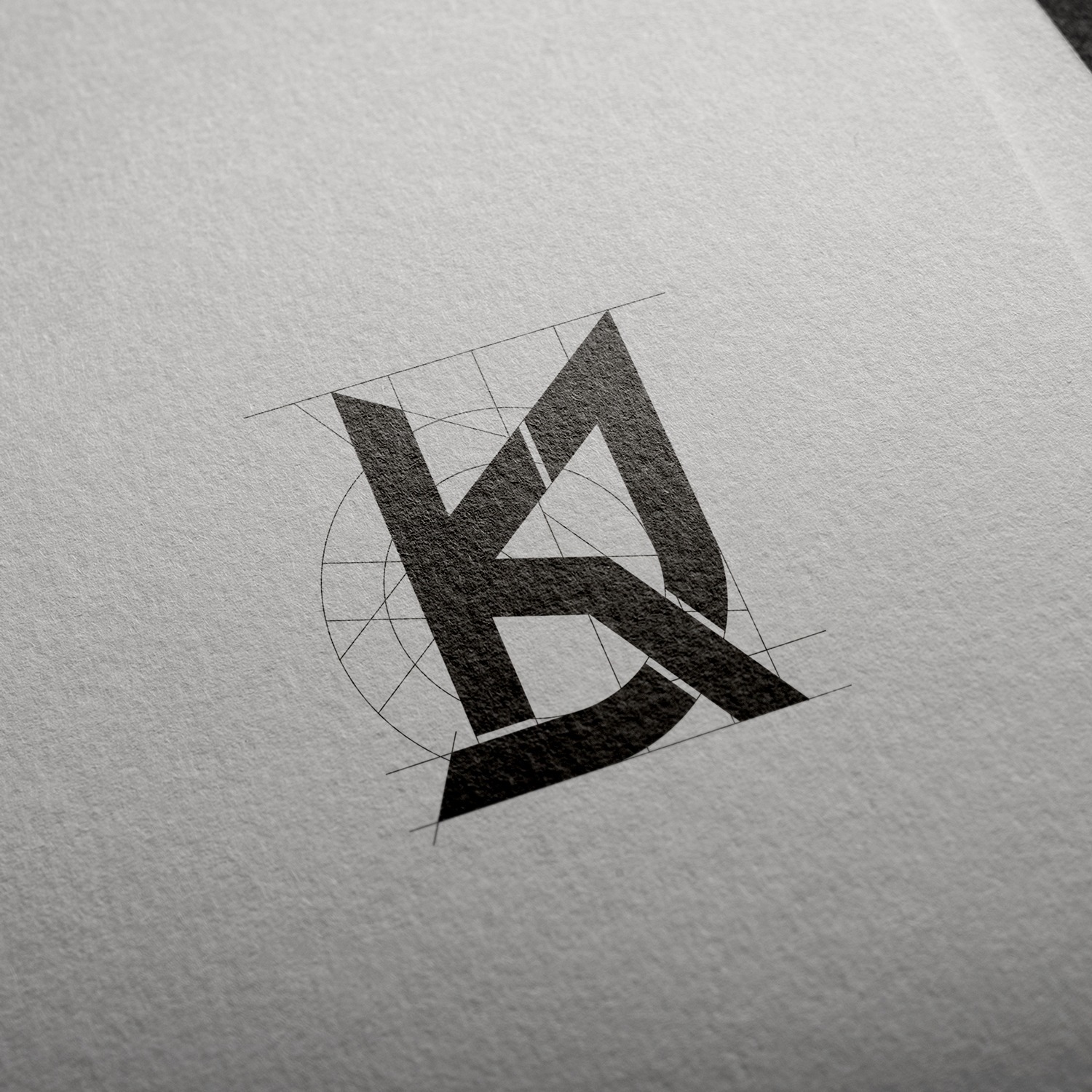 KJ Monogram - Marino Design Agency